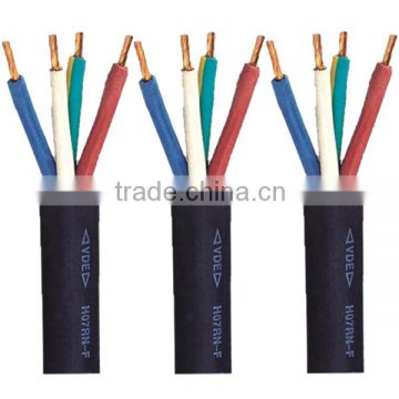 VDE H07RN8-F Rubber Sheathed Flexible Power Cable