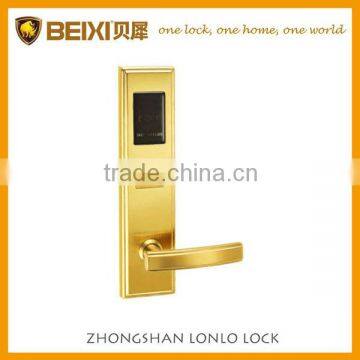 Digital electric panel key card lock for hotel