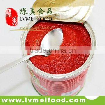 Canned tomato paste brix 28%-30%