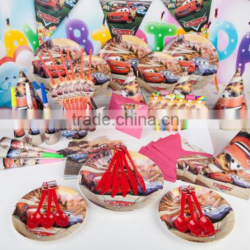 kids birthday party supplies in China cartoon birthday party decorations