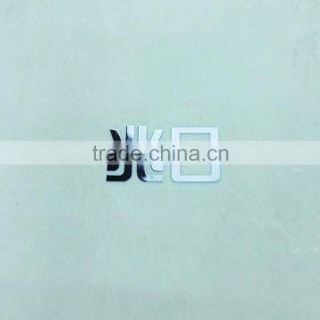 Wholesale Vintage Nickel Metal Letters Sticker photo-6