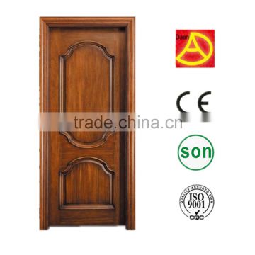 Frosted Glass Interior PVC MDF wood doors and windows for bedrooms DA-245