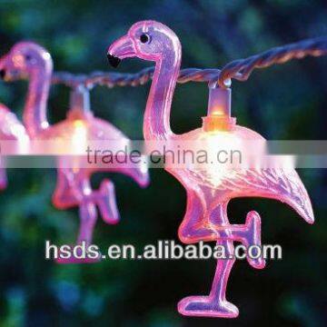 Chritmas decorative 10 Count Flamingos Clear Mini Lights 11'2''