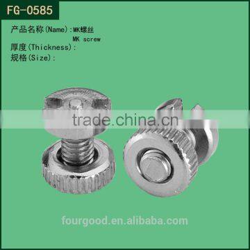 widely use metal chrom screw/connecter