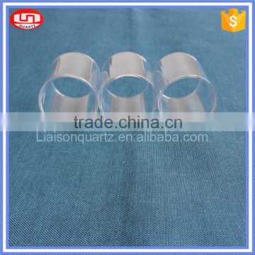 Heat resistant quartz glass cylinder tube