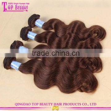 Top quality body wave 100 pure remy hair extension can you dye chocolate hair weave