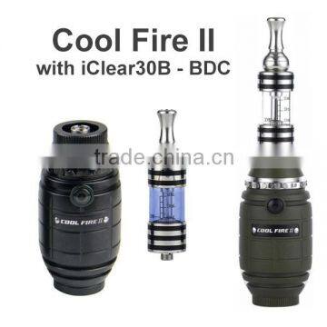 Innokin best e cigarettes cool fire 2 with iClear 30B Dual Coil Clearomizer