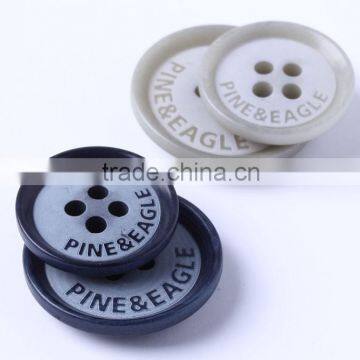 Custom Sets of Dignified Matte Finish Blue Buffalo Horn Jacket Buttons photo-3