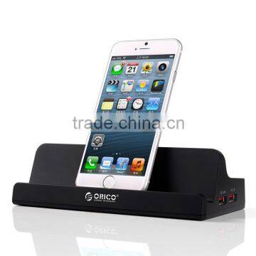 USB hub with external power supply,Charging station/holder/stand for tablet,cell phone