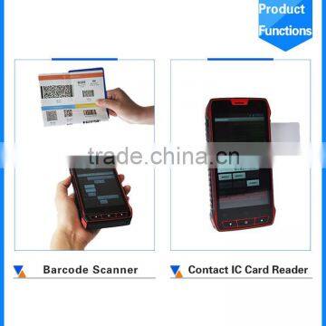 android handheld mobile phone 3g bluetooth wireless 1d 2d barcode scanner terminal qr barcode reader pda