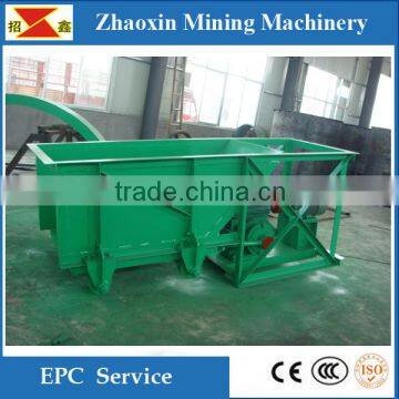 Ore beneficiation machine chute feeder mining