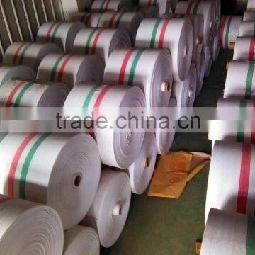 Cheap PP Woven Tubular Fabric in Roll/pp Sack Fabric Roll photo-2