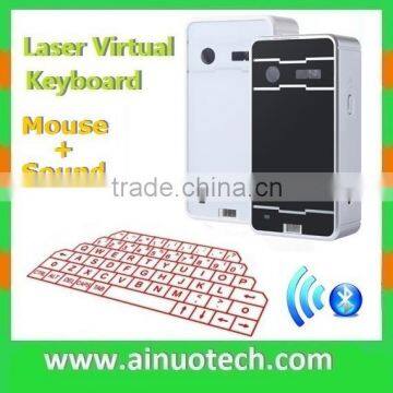 Cheapest Bluetooth Virtual Laser Keyboard for Mobile Phone and Tablet PC with Mouse Sound Fuction