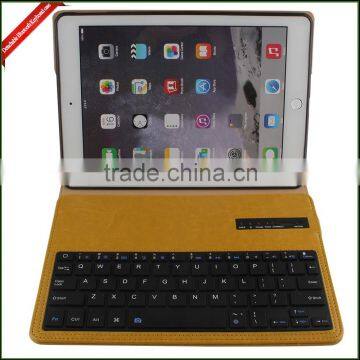 for IPad Air Wireless Keyboard Leather Case , Keyboard PU Leather Case for Ipad Air