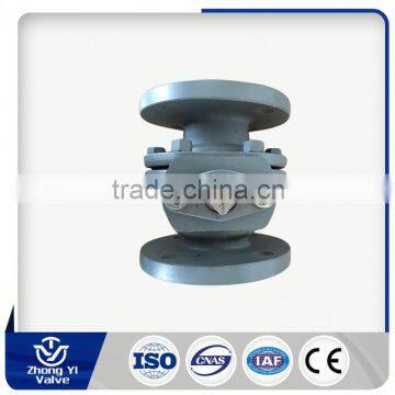 2016 Most Popular din pn16 flanged ball valve mounting pad