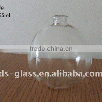 85ml Round Shape Frost Perfume Glass Bottle
