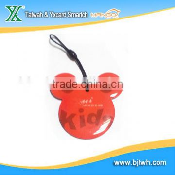 NFC printed logo crystal epoxy mini tag