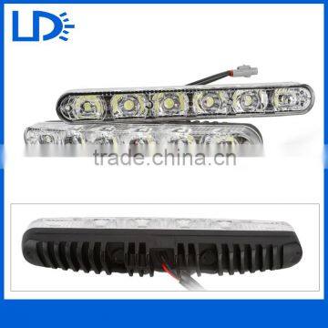 super bright car interior headlight daytime running light 6 leds fog light drl