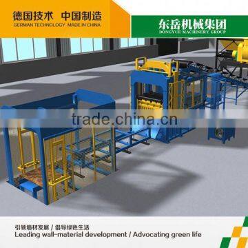 automatic hydraulic paver tile forming machine qt4-15 dongyue machinery group