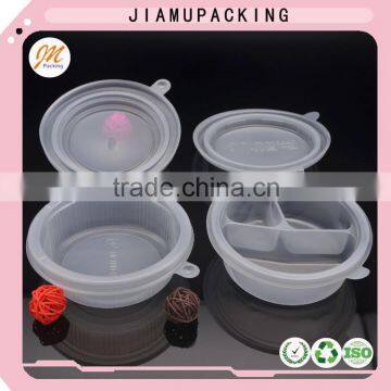 Plastic PP Original Color Take Away Food Container, Eco-friendly Plastic PP Blister Food Tray With Cover photo-2