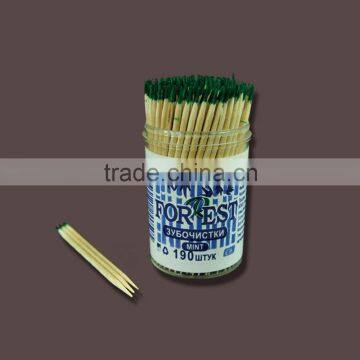 2015 hot sales high quality wooden style flat toothpicks