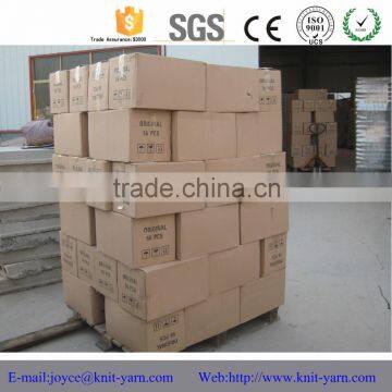 China Cheap Cotton 2.8NM Sausage Knitting Yarn photo-6