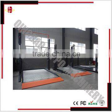 two column hydraulic car parking lift