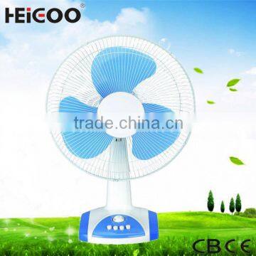 Home Color Blue Small Desk Table Fan