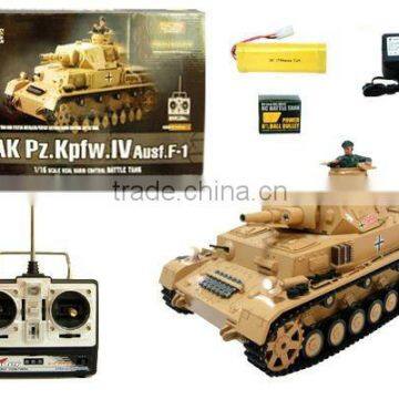 1:16th Scale Dak Panzer Kampfwagen IV RTR R/C Airsoft Battle Tank