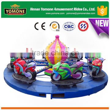 Racing swing motorcycle amusement rides for kids on sale