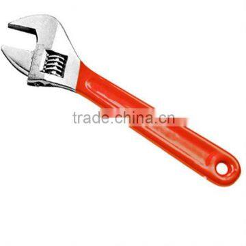 PVC dipped handle adjustable wrench