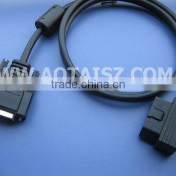 Obdii diagnostic cable China J1962 cable obd male line