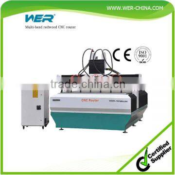 WER Multi-head redwood CNC router price