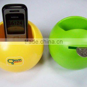 plastic coin box