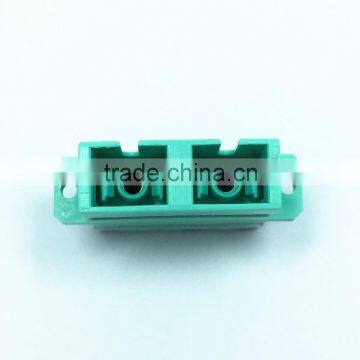 SC DX MM Aqua Fiber Optic Adapter photo-3