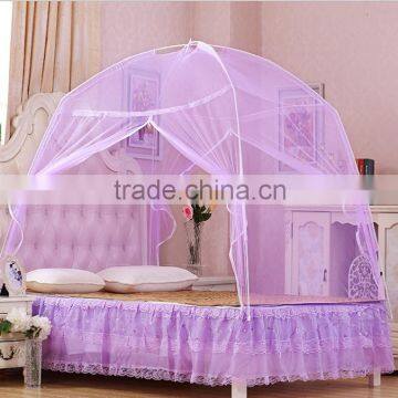 The Rio Olympics china gymnastics team hot sale Zika Proof AF chinese tent enclosed bed lace purple mosquito net stand