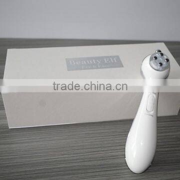 Handy device facial care system RF galvanic skin care beauty device