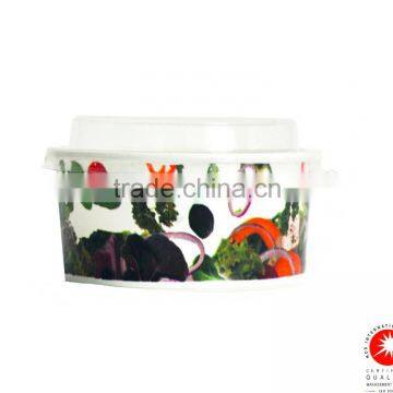 Salad Bowl / Paper Salad Bowl 500cc -750cc With Lids photo-2