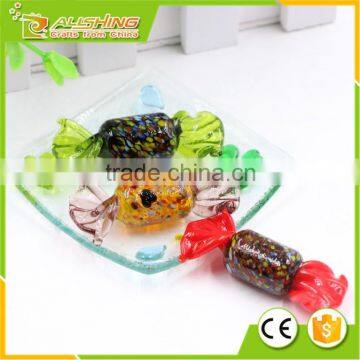 Wholesale factory price Glass Candy Christmas Tree Ornaments/Glass candy ornaments