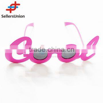 No.1 yiwu exporting commission agent wanted Cool Shaped Party Event Sunglasses