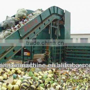 aluminum can/tyre baling machine (automatic,big capacity)