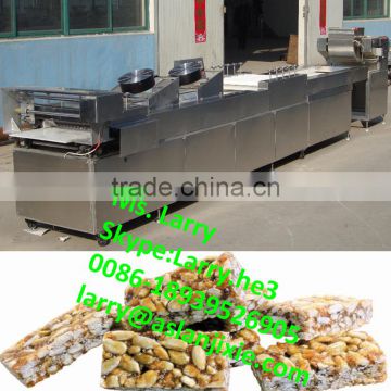 crunchy rice candy making machine/peanut candy forming machine/peanut candy bar making machine