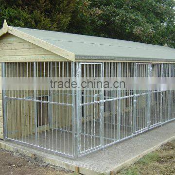 Galvanized Wire Dog Kennels /Tube Dog Crate/Pet Cages/Kennels photo-4