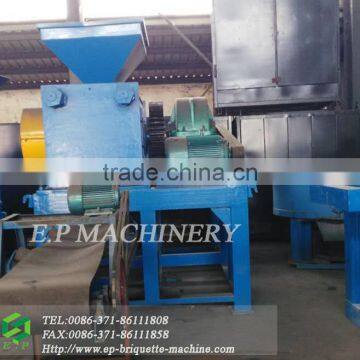 Large capacity hydraulic type roller press machine coal ball briquette