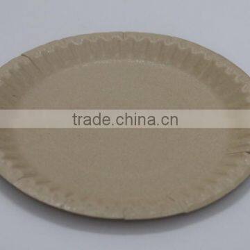 fiber container packed eco-friendly disposable paper plate