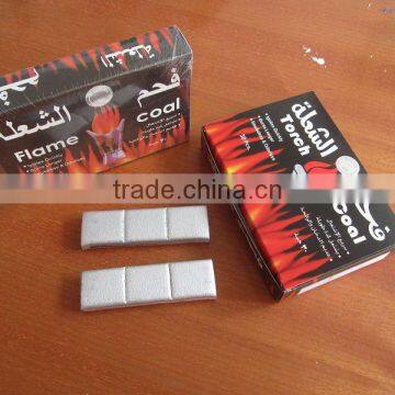 high quanlity silver shisha charcoal