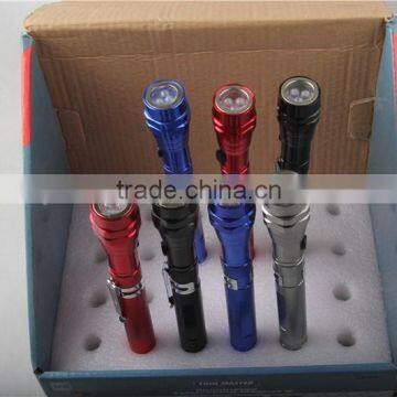 Pick up Tool Torch Telescopic Magnetic LED Flashlight Pen With Six LED photo-5
