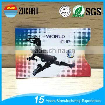 CMYK Full Printing Aluminum Foil Paper Rfid Credit Card Case