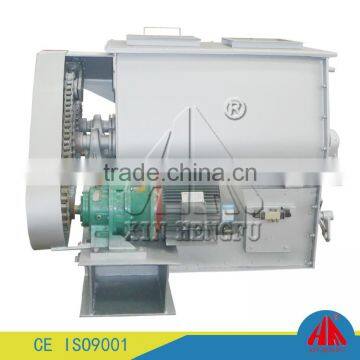 Twin Shaft Paddle Animal Feed Blender/double paddle mixer