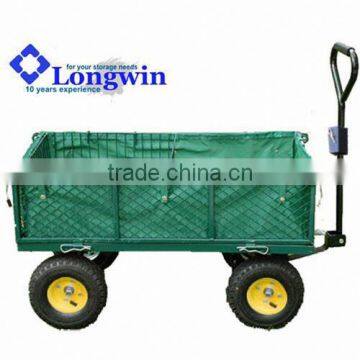 4 wheel wheelbarrow silent hand truck